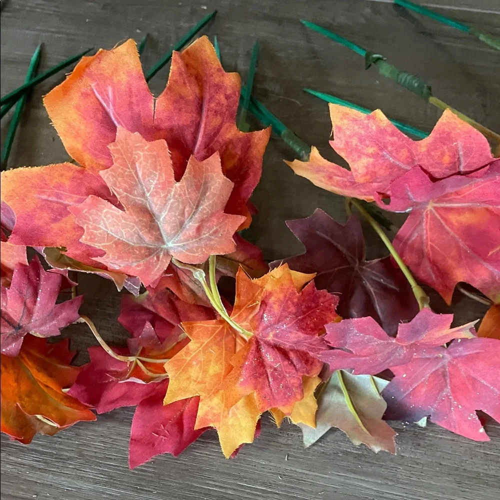 15 Individual Fall Leaf Picks
